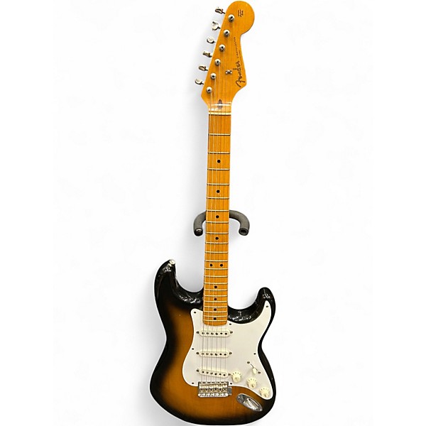 Used Fender 1985 AMERICAN VINTAGE REISSUE STRATOCASTER 2 Color Sunburst Solid Body Electric Guitar