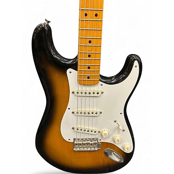 Used Fender 1985 AMERICAN VINTAGE REISSUE STRATOCASTER 2 Color Sunburst Solid Body Electric Guitar
