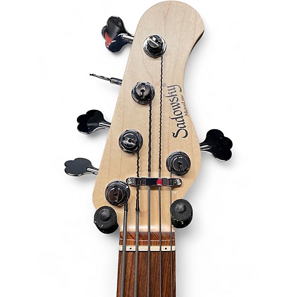 Used 2023 Sadowsky Guitars Metroline 21 Fret Artist Verdine White Electric Bass Guitar