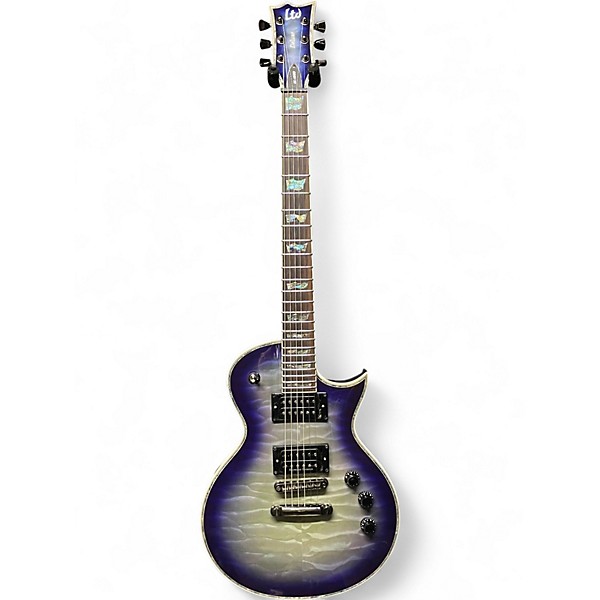 Used ESP LTD EC1000 Deluxe Violet Shadow Solid Body Electric Guitar