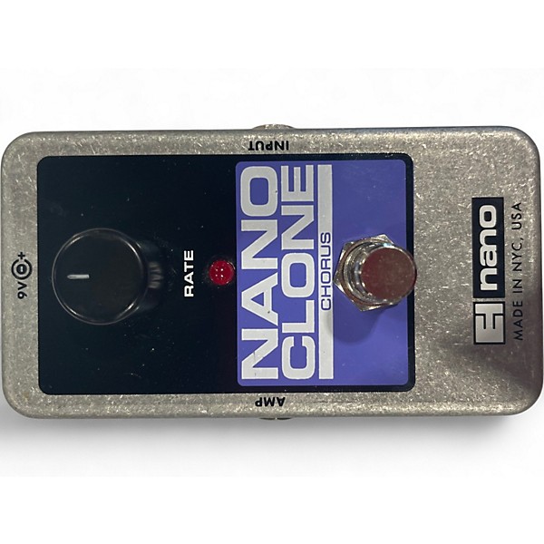 Used Electro-Harmonix Nano Clone Chorus Effect Pedal
