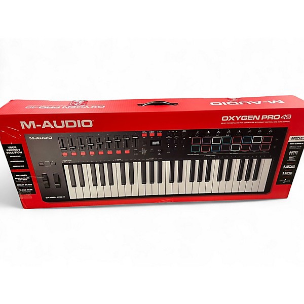 Used M-Audio Oxygen Pro 49 MIDI Controller