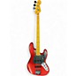 Used Fender American Ultra II Jazz Bass Candy Apple Red Electric Bass Guitar thumbnail