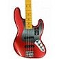 Used Fender American Ultra II Jazz Bass Candy Apple Red Electric Bass Guitar