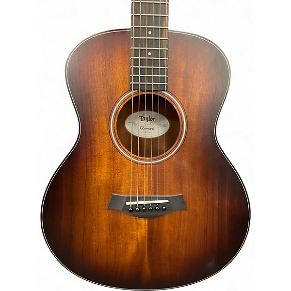 Used Taylor GS Mini Koa Shaded Edgeburst Acoustic Guitar