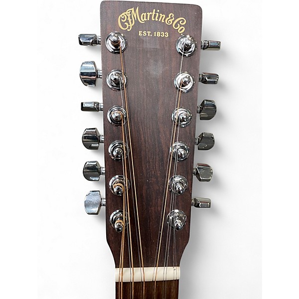 Used Martin DX2 Natural 12 String Acoustic Guitar