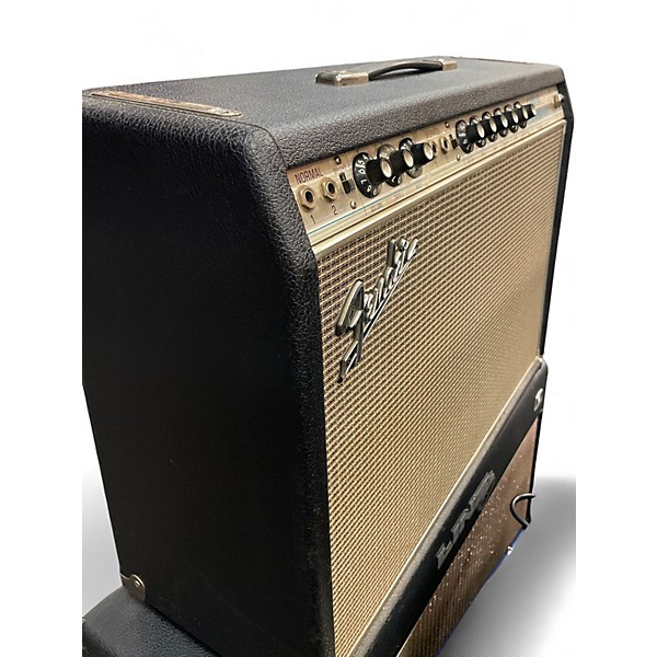 Vintage 1963 Fender Vibrolux Reverb Tube Guitar Combo Amp