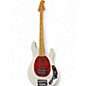 Used Sterling by Music Man Ray24CA Olympic White Electric Bass Guitar thumbnail