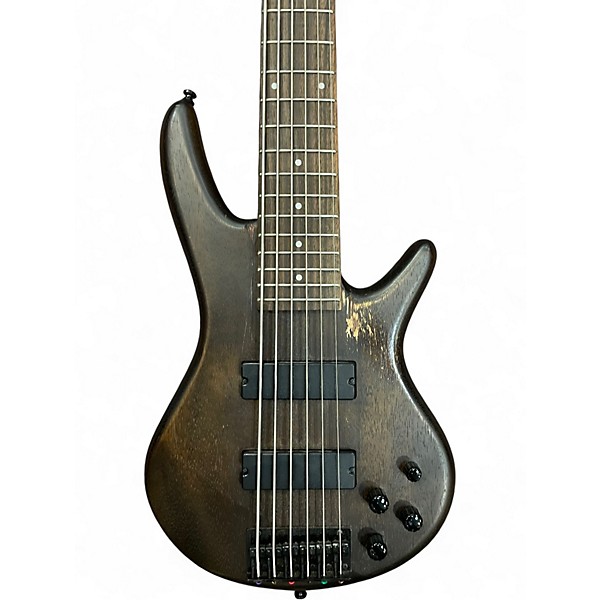 Used Ibanez gsr206b Walnut Electric Bass Guitar