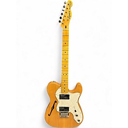 Used Squier Classic Vibe 70s Thinline Telecaster Natural Hollow Body Electric Guitar