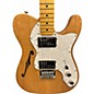 Used Squier Classic Vibe 70s Thinline Telecaster Natural Hollow Body Electric Guitar