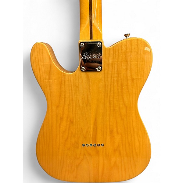 Used Squier Classic Vibe 70s Thinline Telecaster Natural Hollow Body Electric Guitar