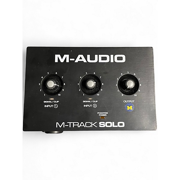 Used M-Audio M-Track Solo Audio Interface