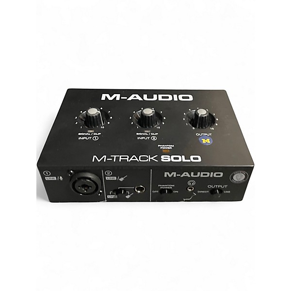 Used M-Audio M-Track Solo Audio Interface