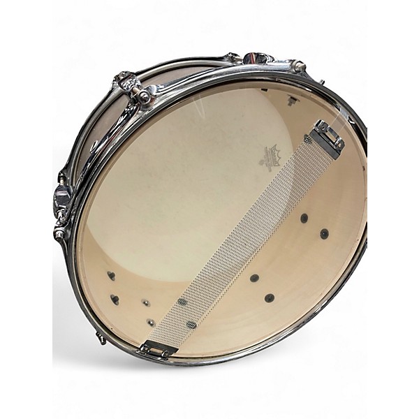 Used Pearl 14in Limited Edition Snare Metallic Gray Drum