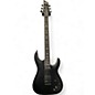 Used Schecter Guitar Research C1 SLS ELITE EVIL TWIN Satin Black Solid Body Electric Guitar thumbnail