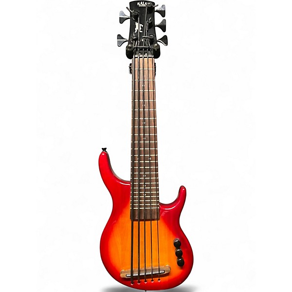 Used Kala Ubass Bass 2 Tone Sunburst Ukulele