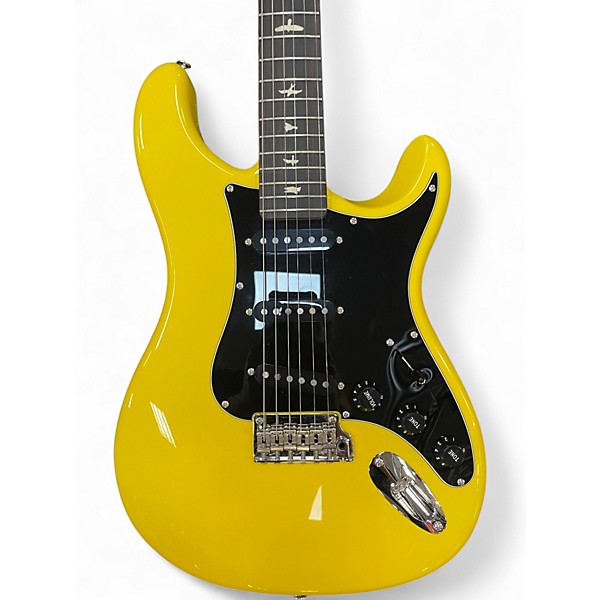 Used PRS SE Silver Sky DANDY LION YELLOW Solid Body Electric Guitar