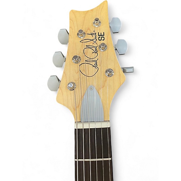 Used PRS SE Silver Sky DANDY LION YELLOW Solid Body Electric Guitar