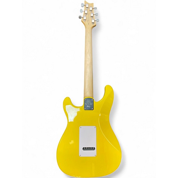 Used PRS SE Silver Sky DANDY LION YELLOW Solid Body Electric Guitar