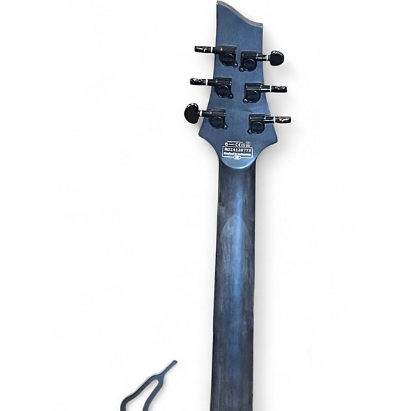 Used Schecter Guitar Research OMEN  ELITE Blue Solid Body Electric Guitar