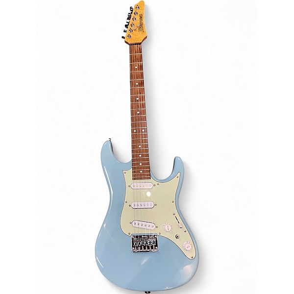 Used Ibanez AZES31 Purist blue Solid Body Electric Guitar