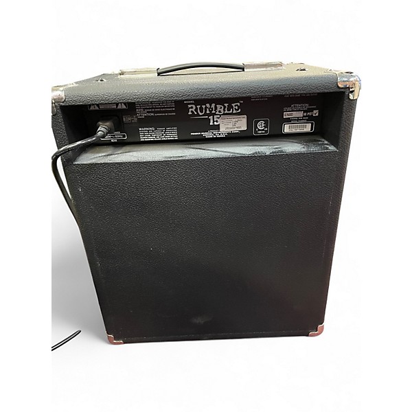Used Fender Rumble 15 15W 1X8 Bass Combo Amp