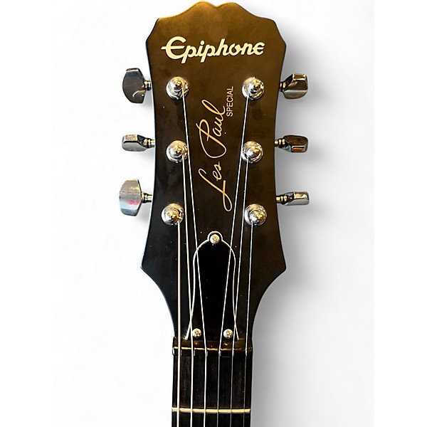 Used Epiphone Les Paul Special P90 Black Solid Body Electric Guitar