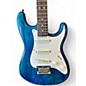 Used Squier Mini Affinity Stratocaster transparent blue Electric Guitar thumbnail