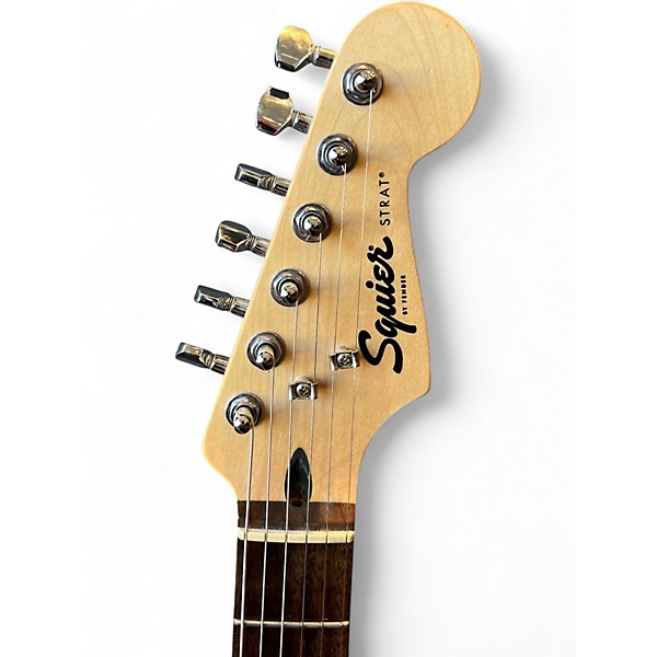 Used Squier Mini Affinity Stratocaster transparent blue Electric Guitar