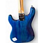Used Squier Mini Affinity Stratocaster transparent blue Electric Guitar