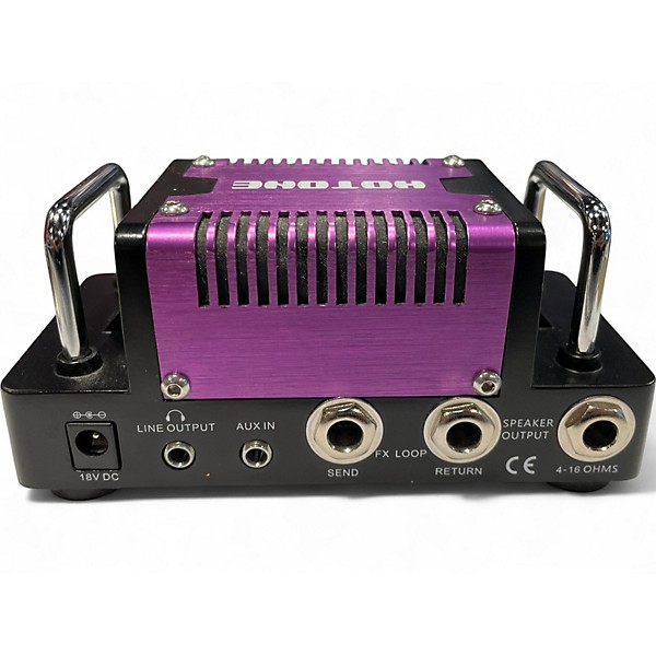 Used Hotone Effects Nano Legacy Purple Wind Solid State Guitar Amp Head