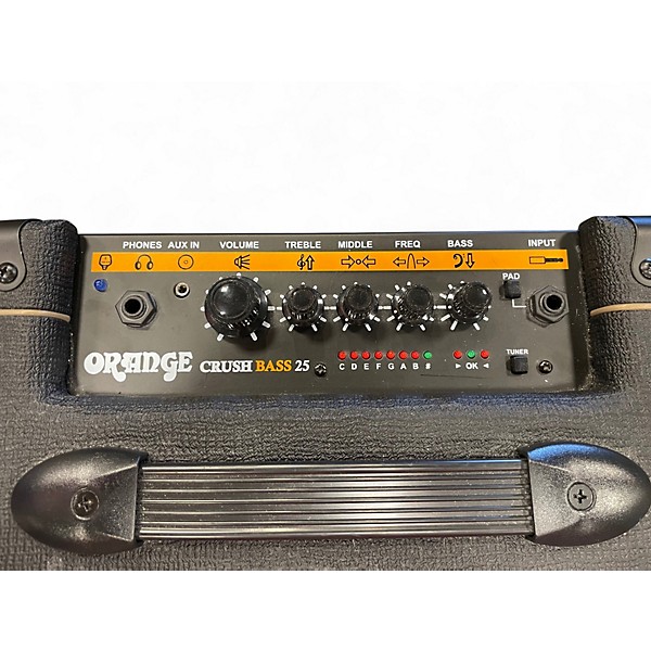 Used Orange Amplifiers CRUSH BASS 25 Bass Combo Amp