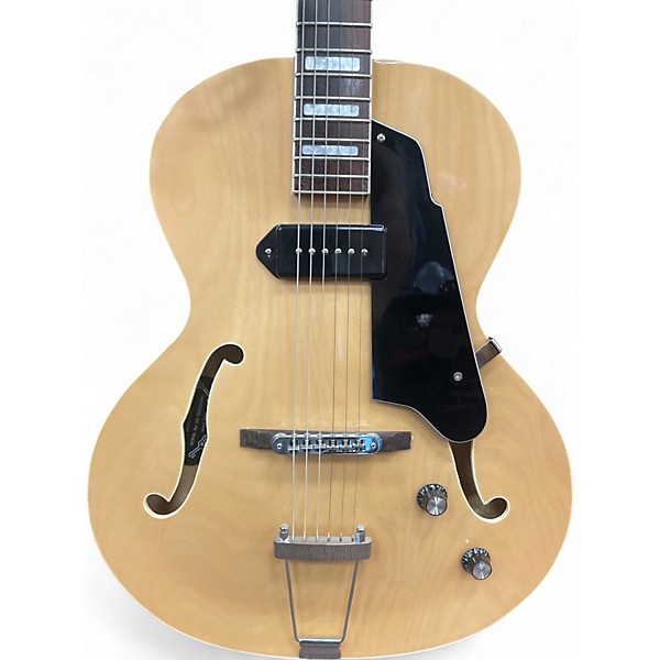 Used Grote HOLLOWBODY P90 Natural Hollow Body Electric Guitar