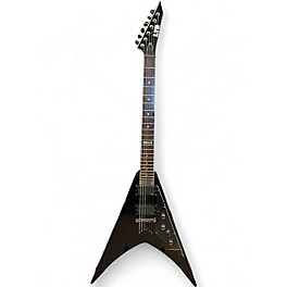 Used ESP LTD V-300 Black Solid Body Electric Guitar