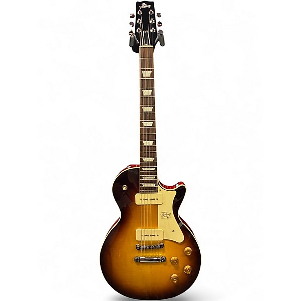 Used 2025 The Heritage H150 P90 Brown Sunburst Solid Body Electric Guitar