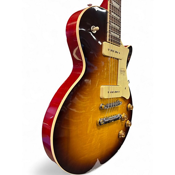 Used 2025 The Heritage H150 P90 Brown Sunburst Solid Body Electric Guitar