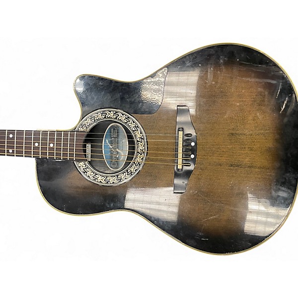 Used Ovation 3862 BLACK Acoustic Electric Guitar