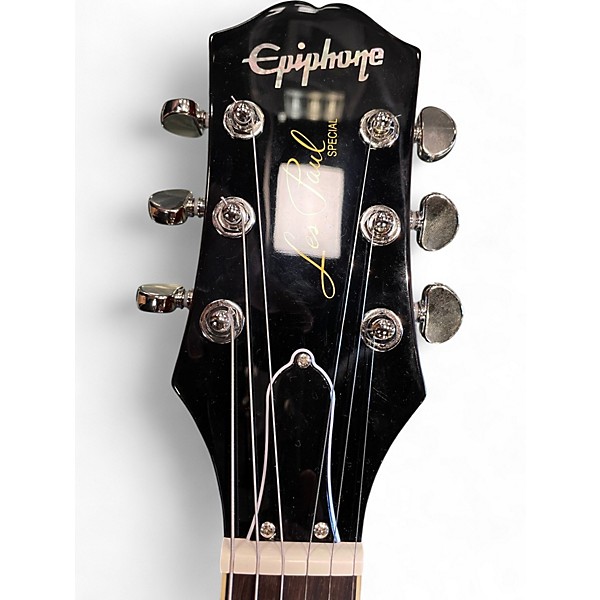 Used Epiphone Les Paul Special Double Cutaway Bourbon Burst Solid Body Electric Guitar