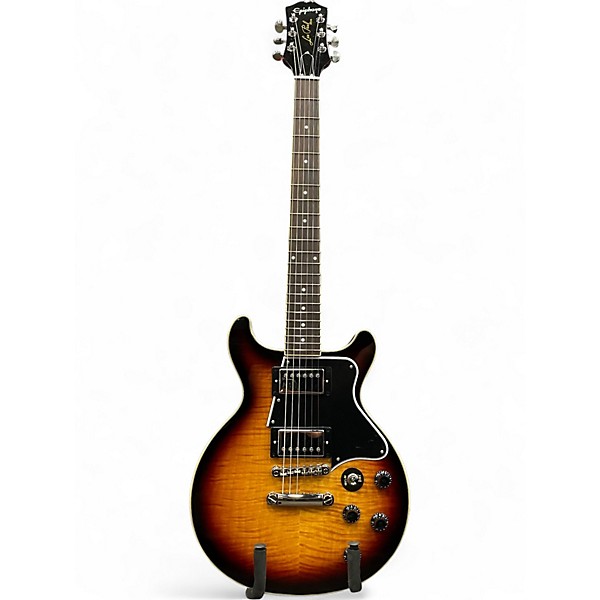 Used Epiphone Les Paul Special Double Cutaway Bourbon Burst Solid Body Electric Guitar