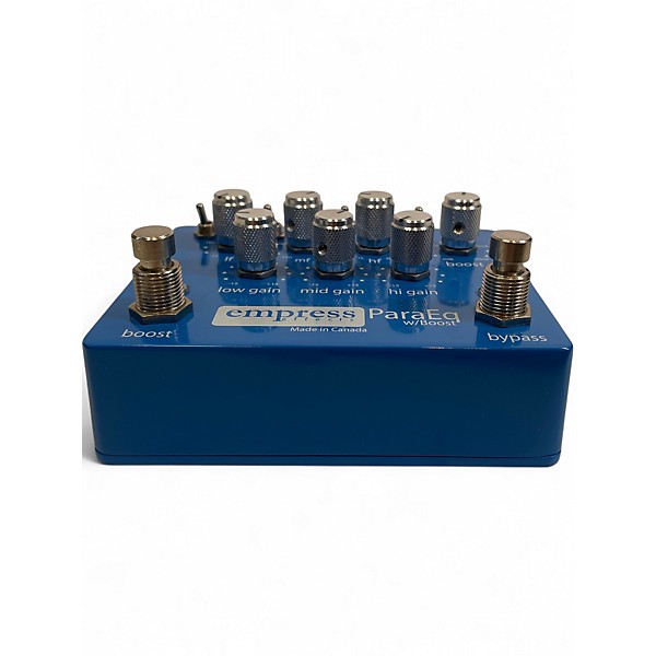 Used Empress Effects ParaEq with Boost EQ Pedal