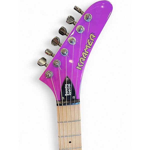 Used Kramer BARETTA SPECIAL Purple Solid Body Electric Guitar