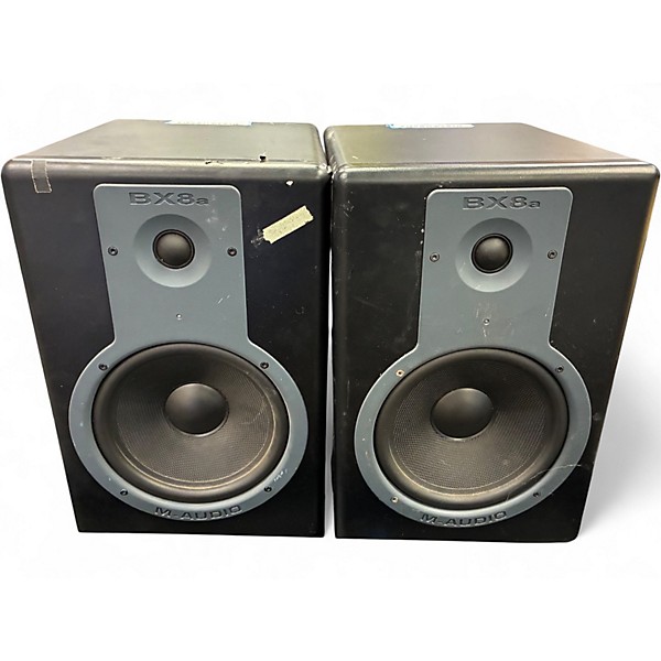 Used M-Audio BX8A Pair Powered Monitor