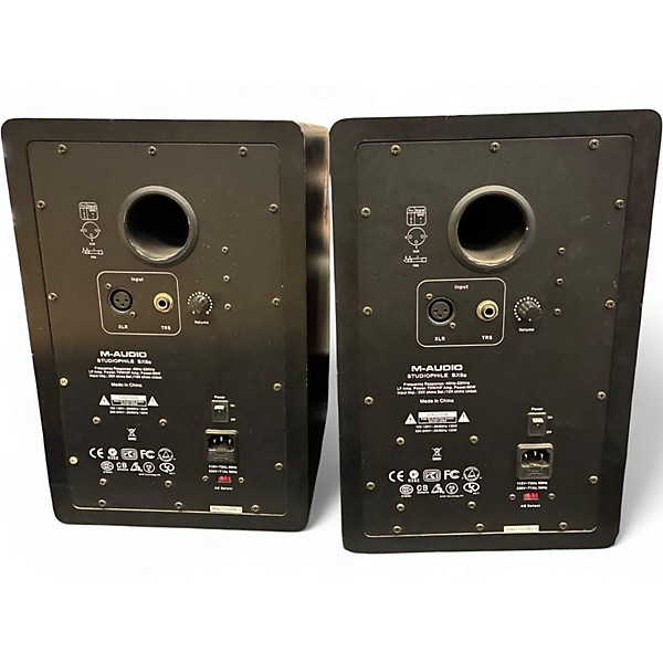 Used M-Audio BX8A Pair Powered Monitor