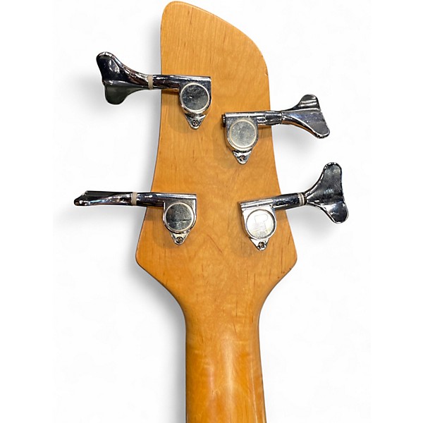 Used Lyons P TYPE Black Electric Bass Guitar