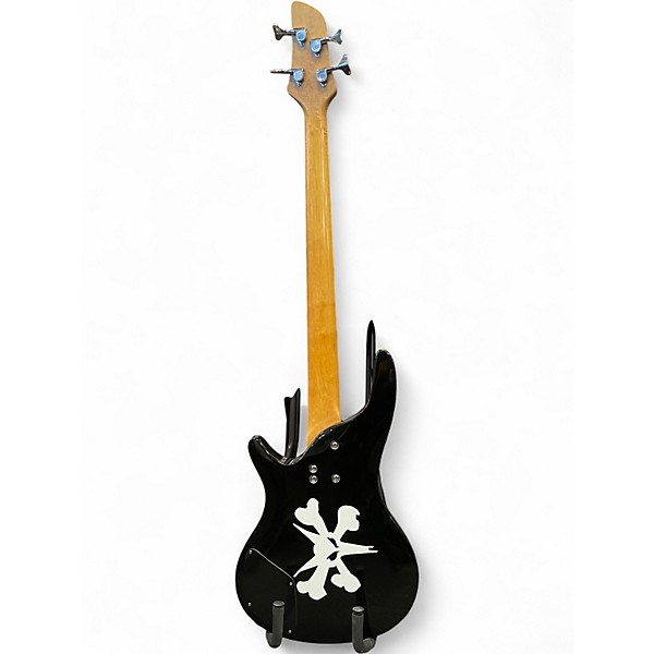Used Lyons P TYPE Black Electric Bass Guitar