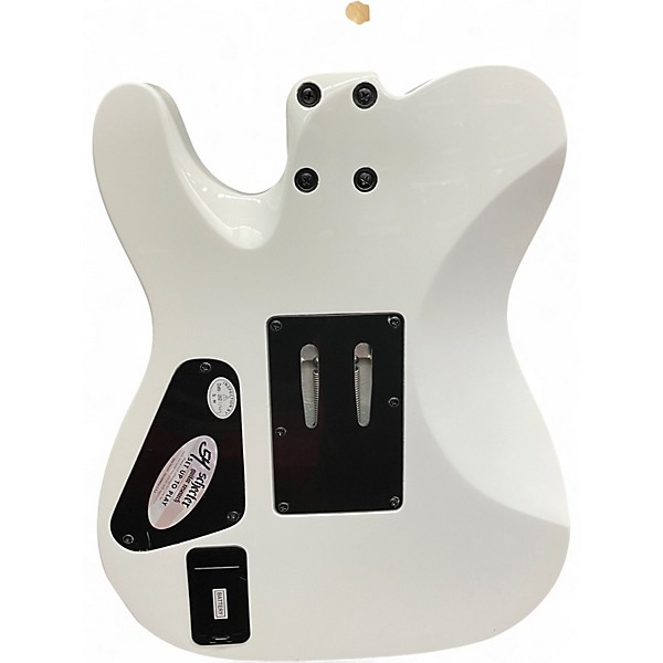 Used Schecter Guitar Research SUNSET VALLEY SUPER SHREDDER PT FR Classic White Solid Body Electric Guitar