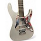 Used ESP LTD KS-M6 METALLIC SILVER Solid Body Electric Guitar