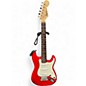 Used Squier Mini Affinity Stratocaster Candy Apple Red Electric Guitar thumbnail