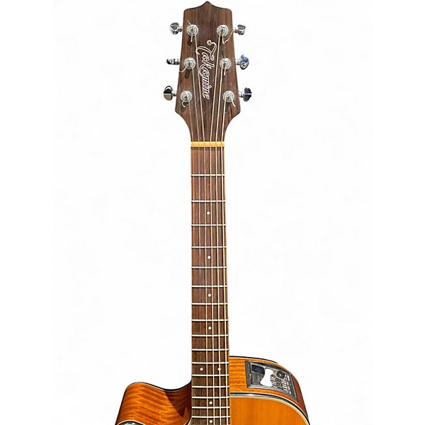 Used Takamine GD30CE Left Handed Natural Acoustic Electric Guitar